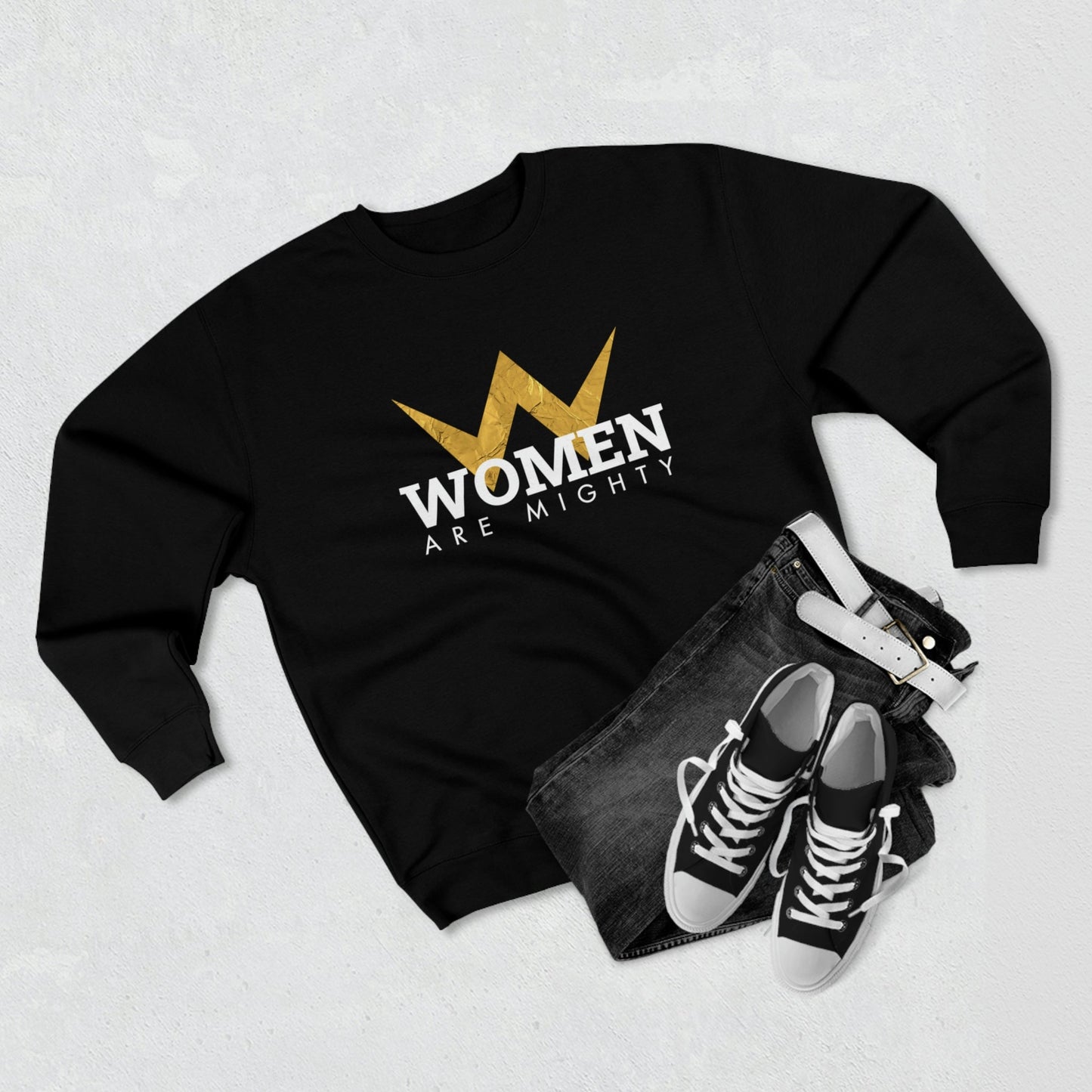 women's crewneck sweatshirt