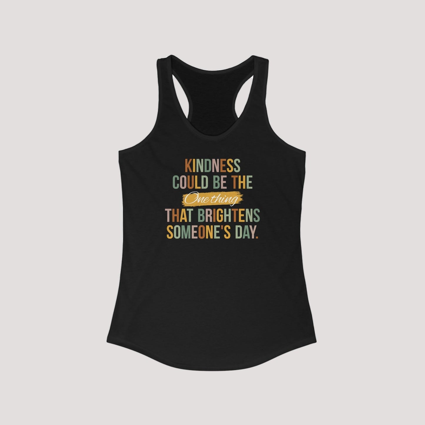 Comfy Slim Fit Racerback Tank Top