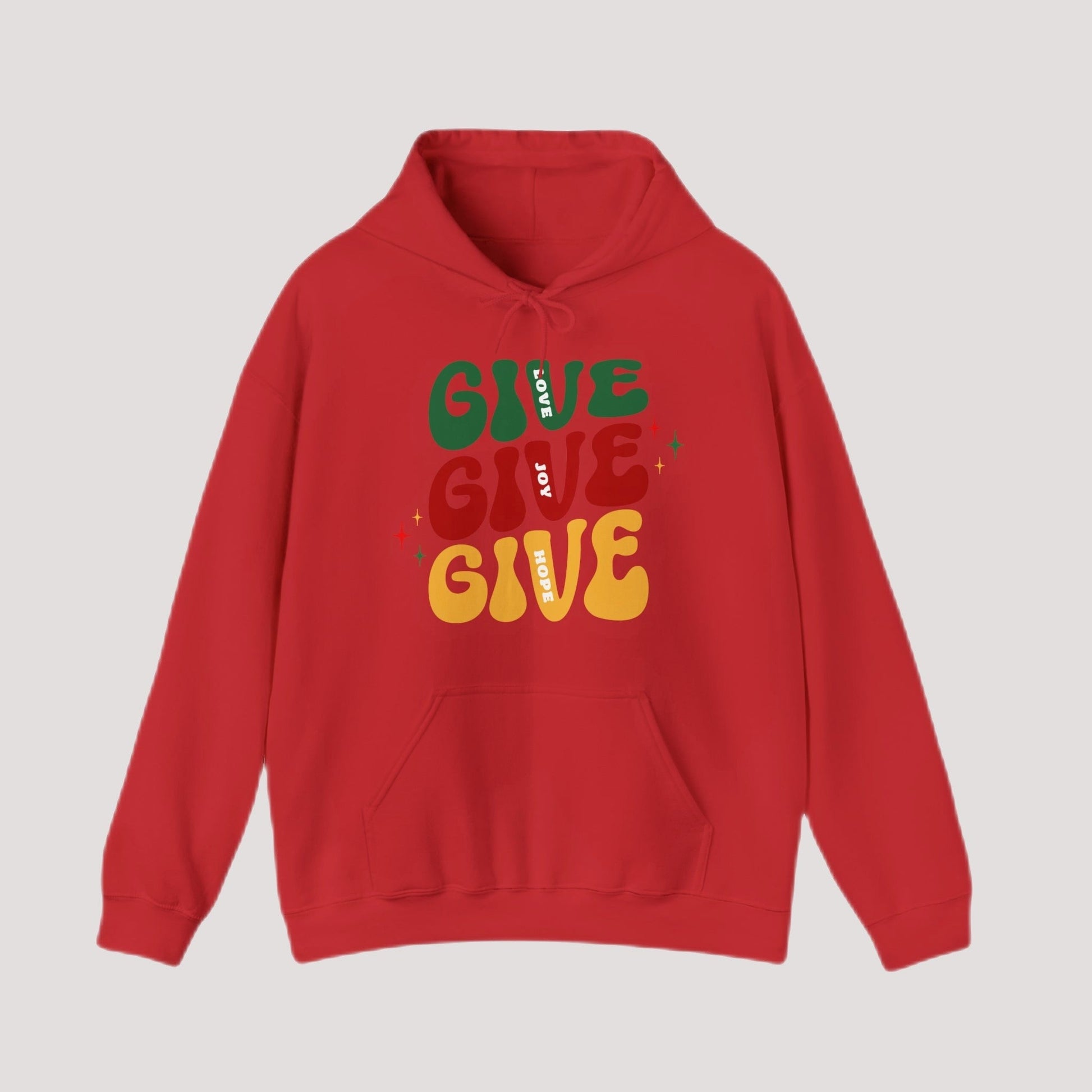Hoodie - GIVE. GIVE. GIVE. Hope Holiday Hoodie