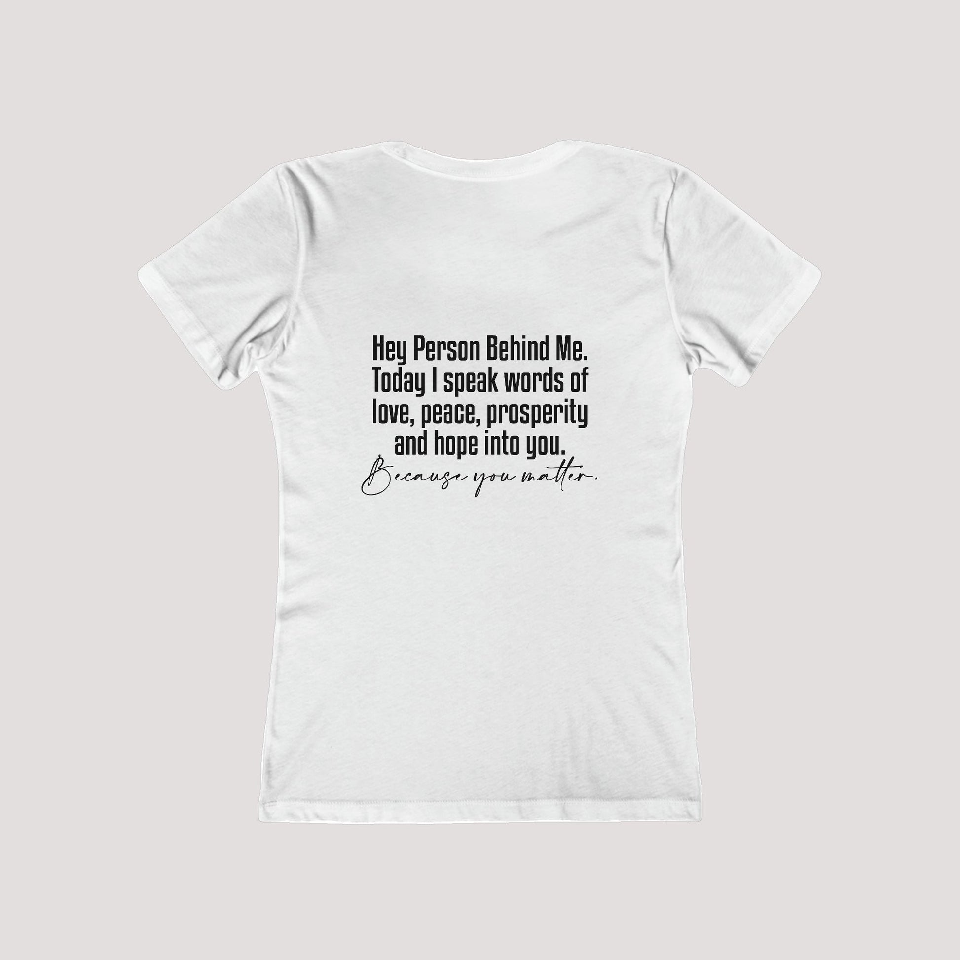 Women's boyfriend tee
