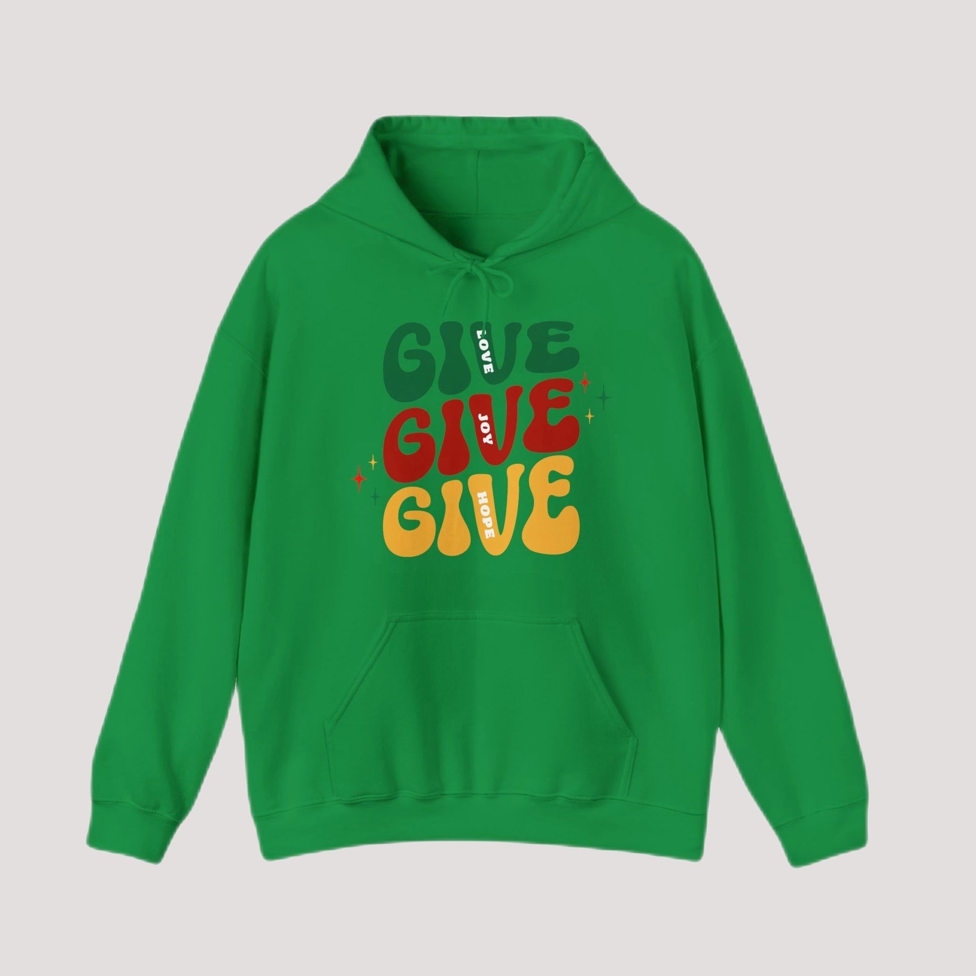 Hoodie - GIVE. GIVE. GIVE. Hope Holiday Hoodie