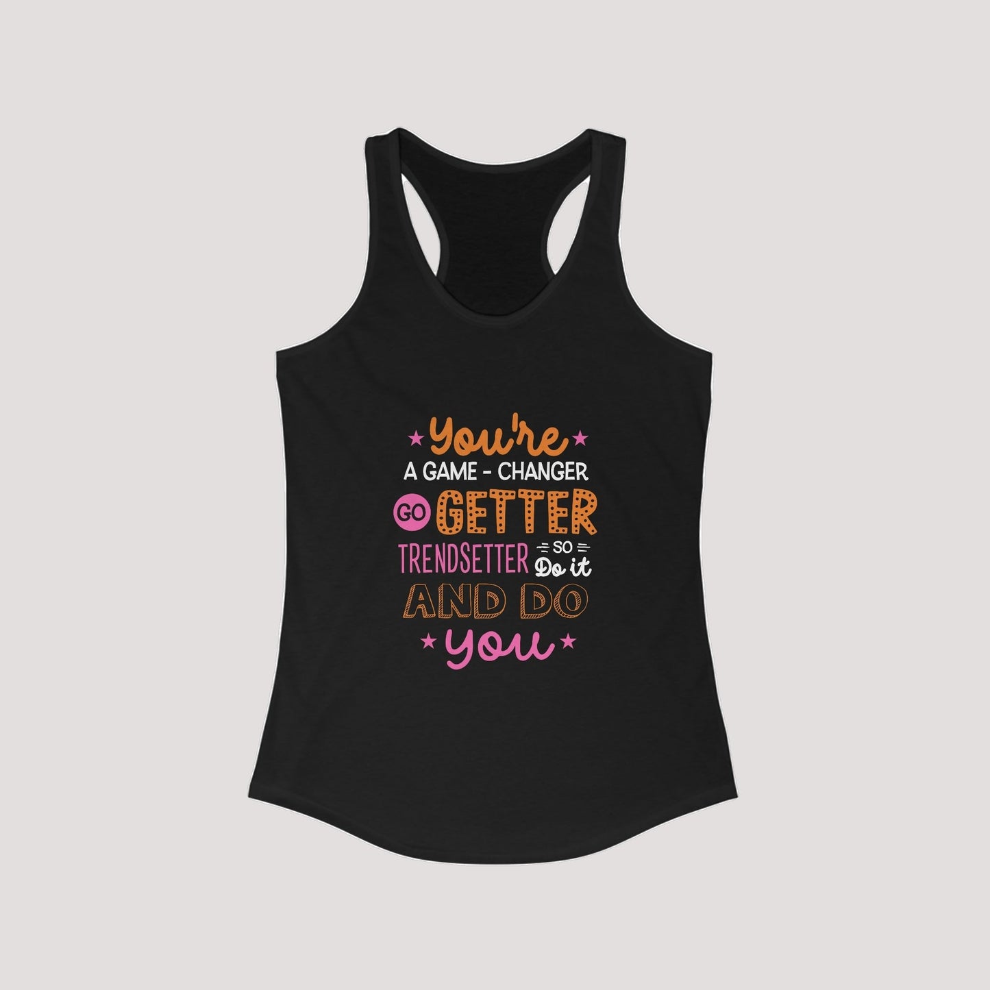 Fashion Slim Fit Racerback Tank-DoYou4Less