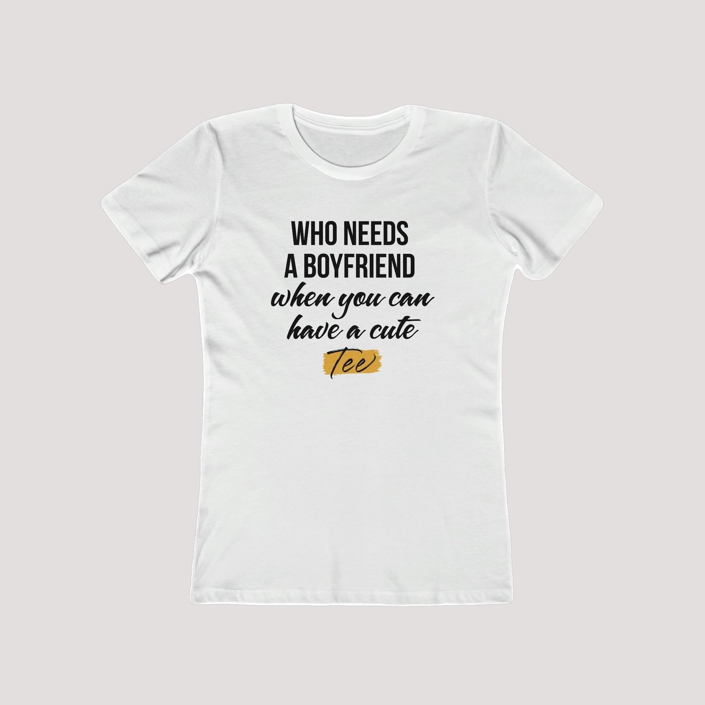 Soft & Comfy Feminine Tee