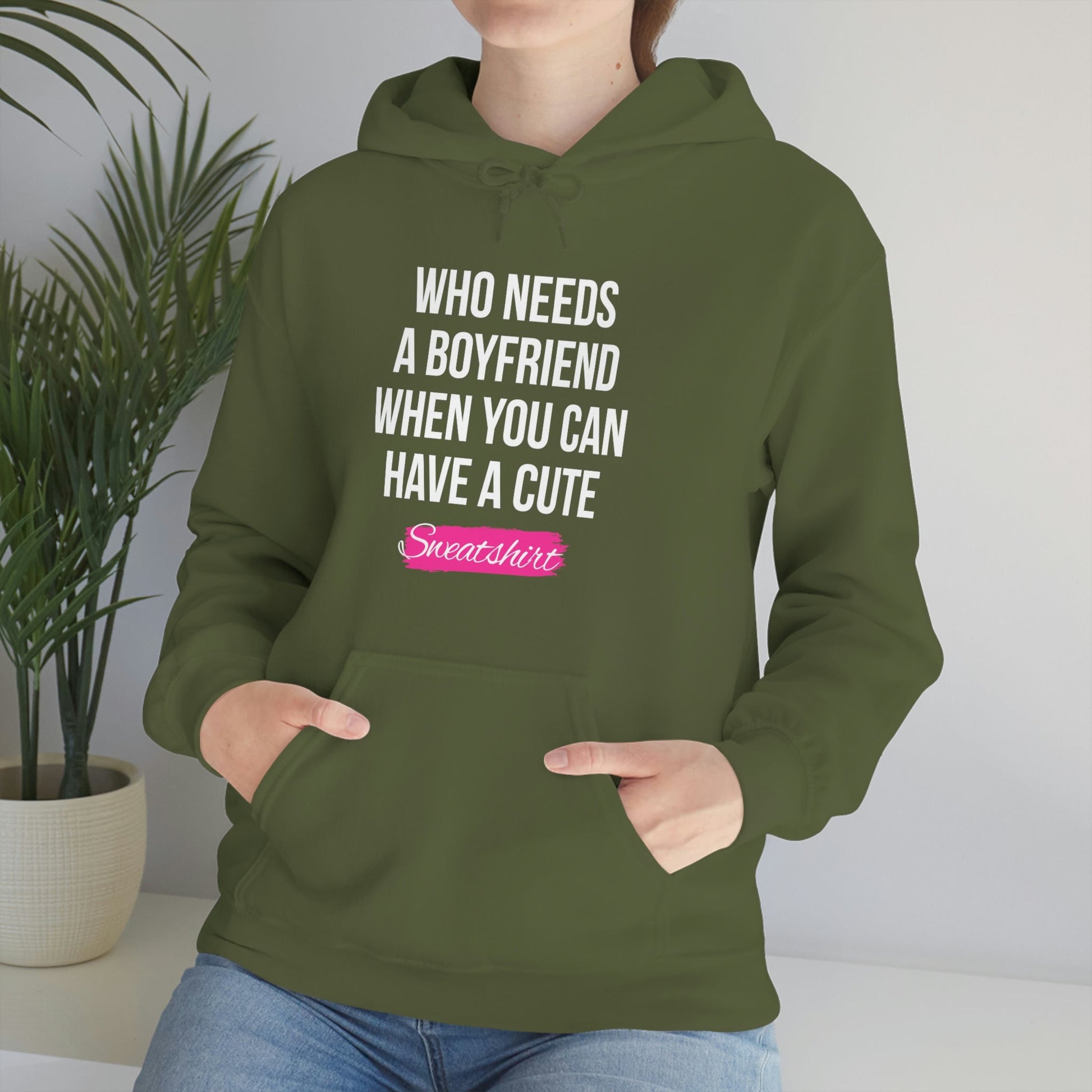 women's sweatshirt-women's heavy blend hooded sweatshirt