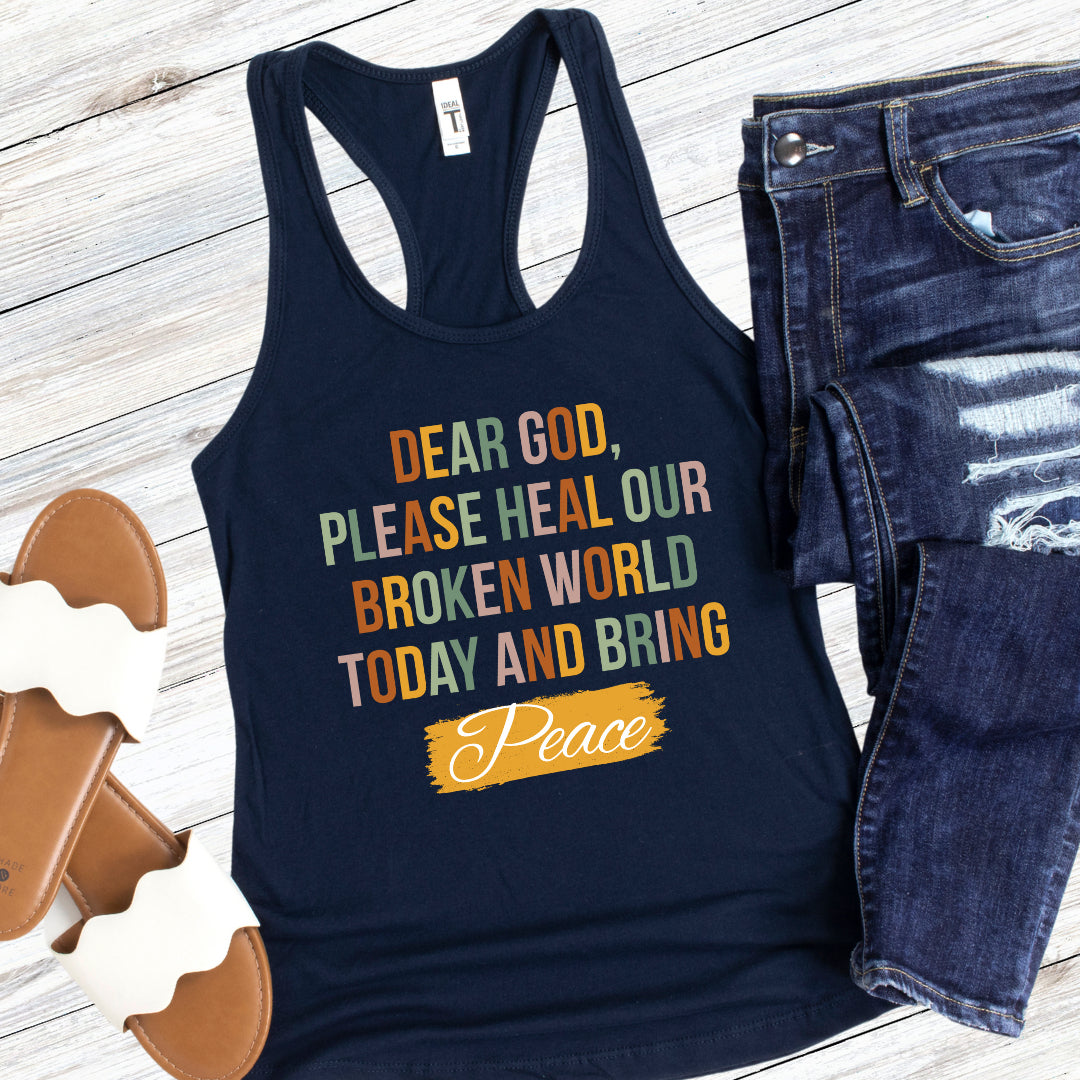 Racerback tank for women
