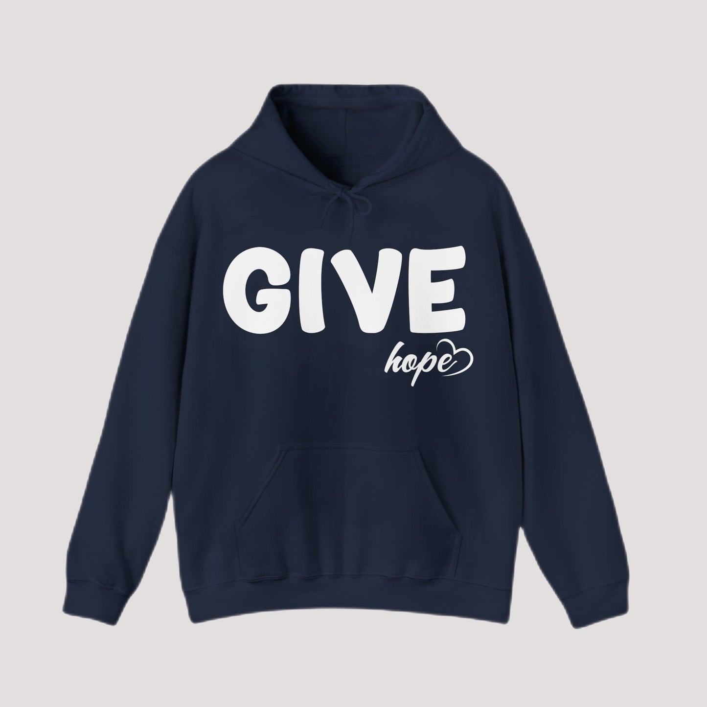 Hoodie - Cozy Just Got Hope Cotton Blend Hoodie