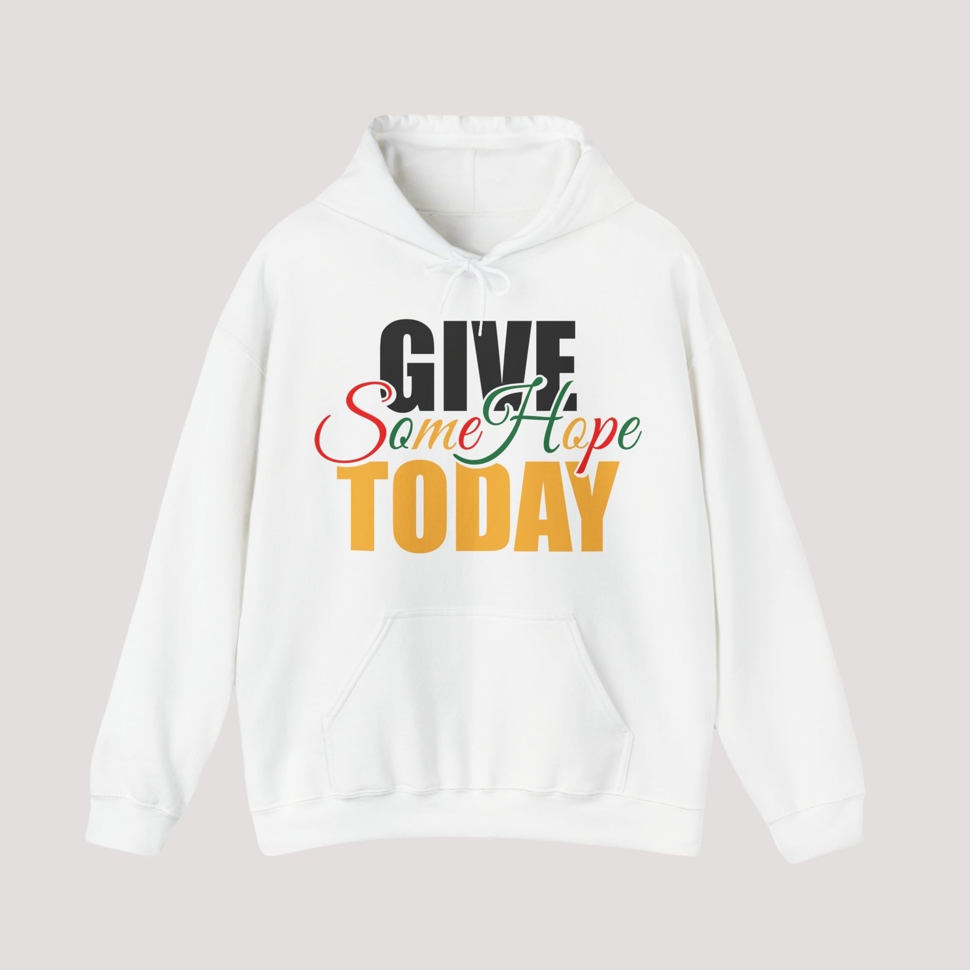Hoodie - GIVE Some Hope Today Cozy Holiday Hoodie