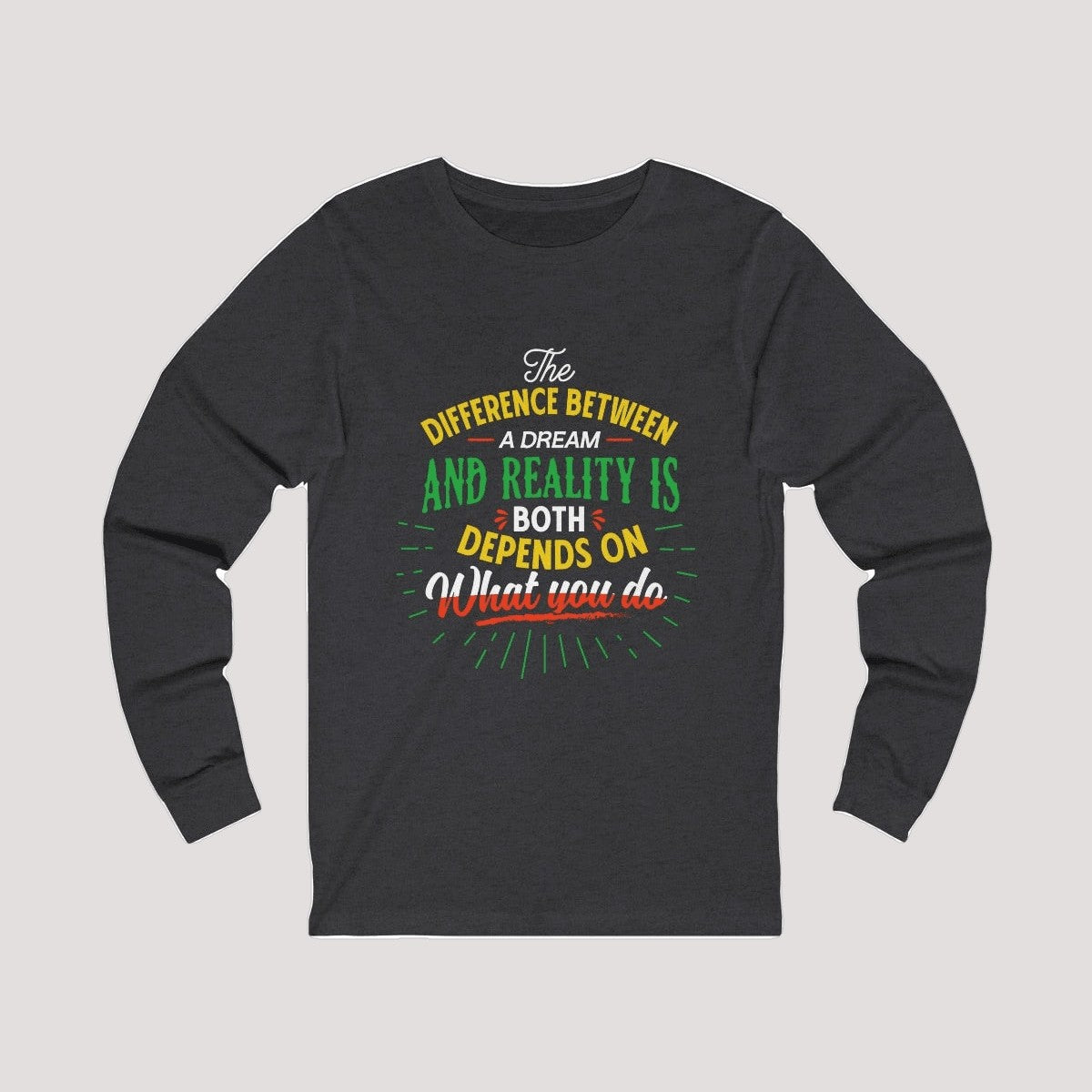Athletic Fit Sports Long Sleeve Tee