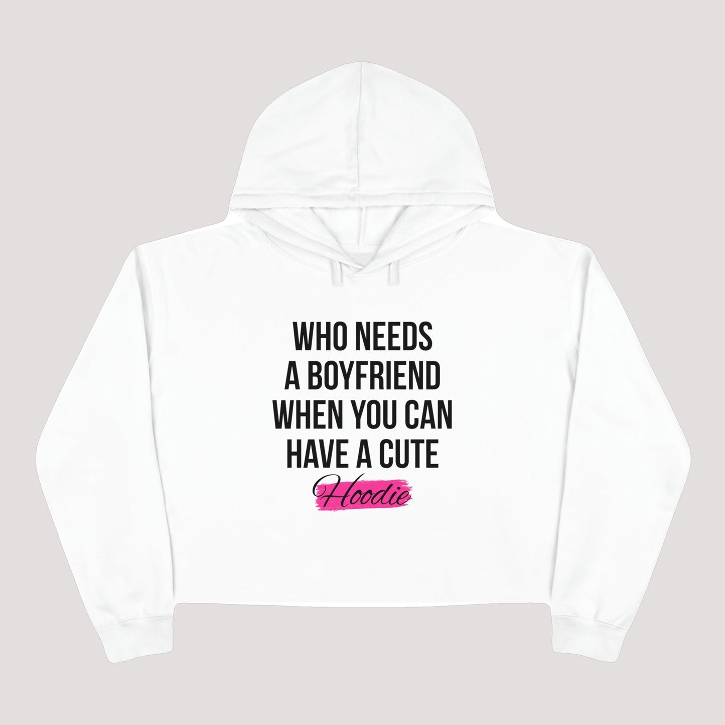 women's crop hoodie-super stylish crop-top hoodie