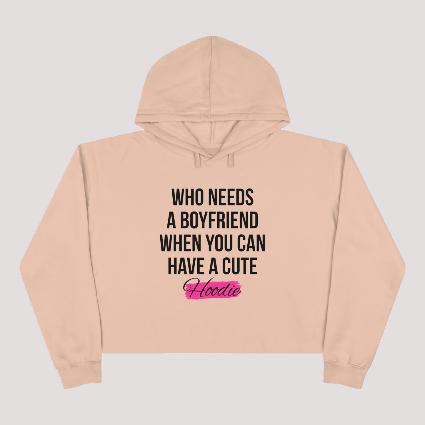 women's crop hoodie-super stylish crop-top hoodie