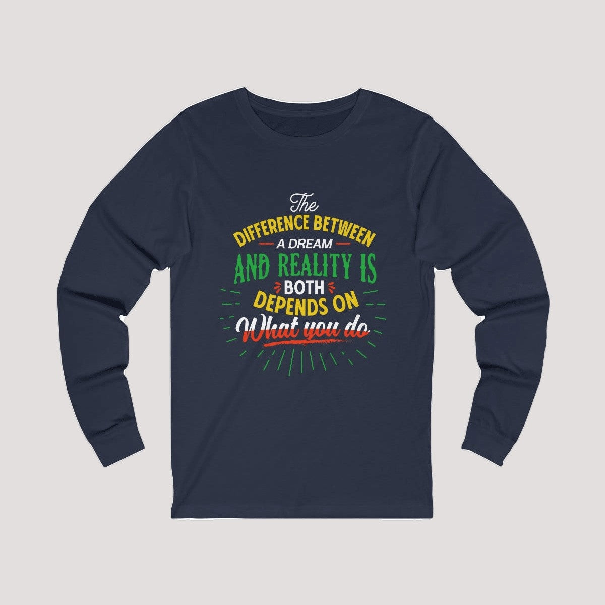 Athletic Fit Sports Long Sleeve Tee
