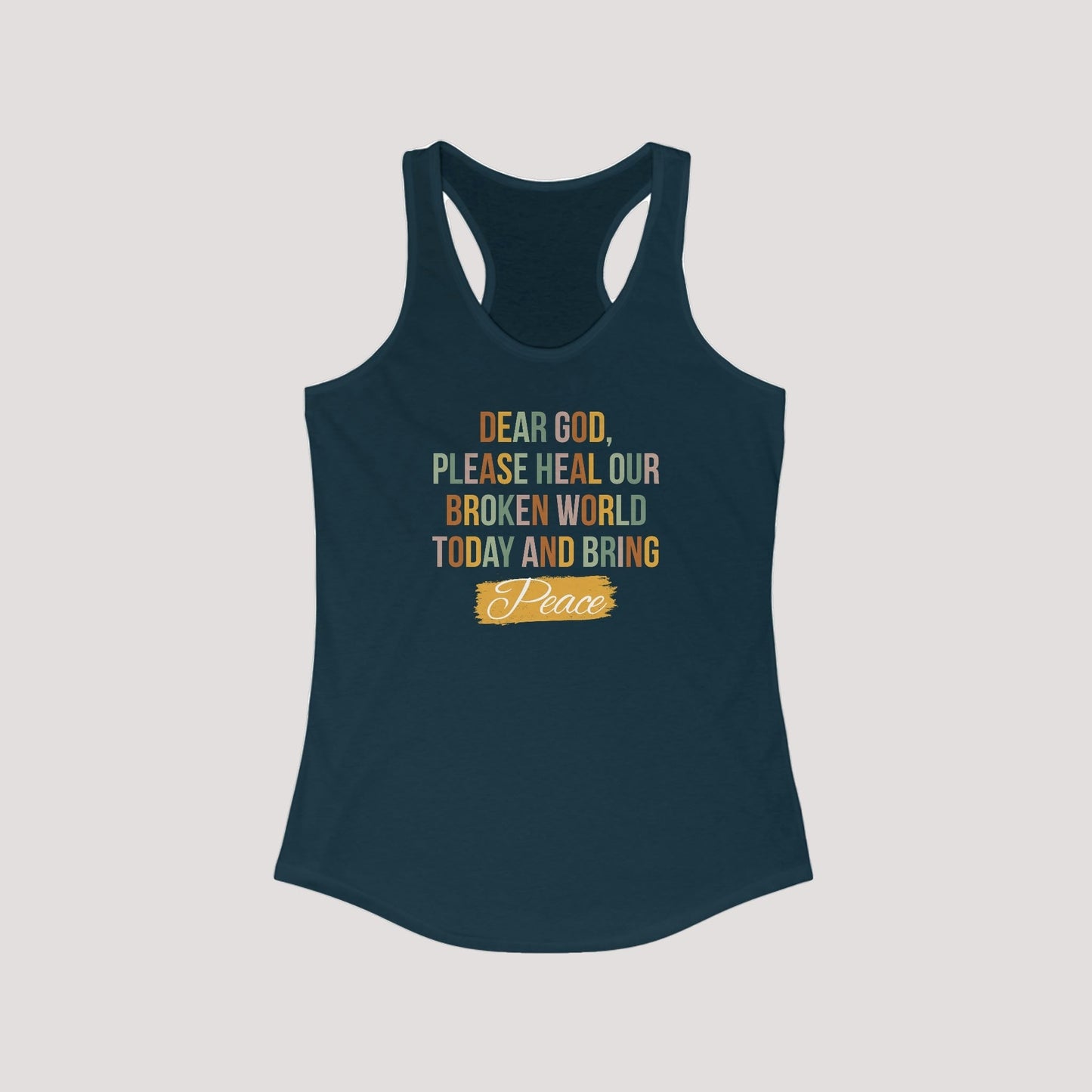Racerback tank for women
