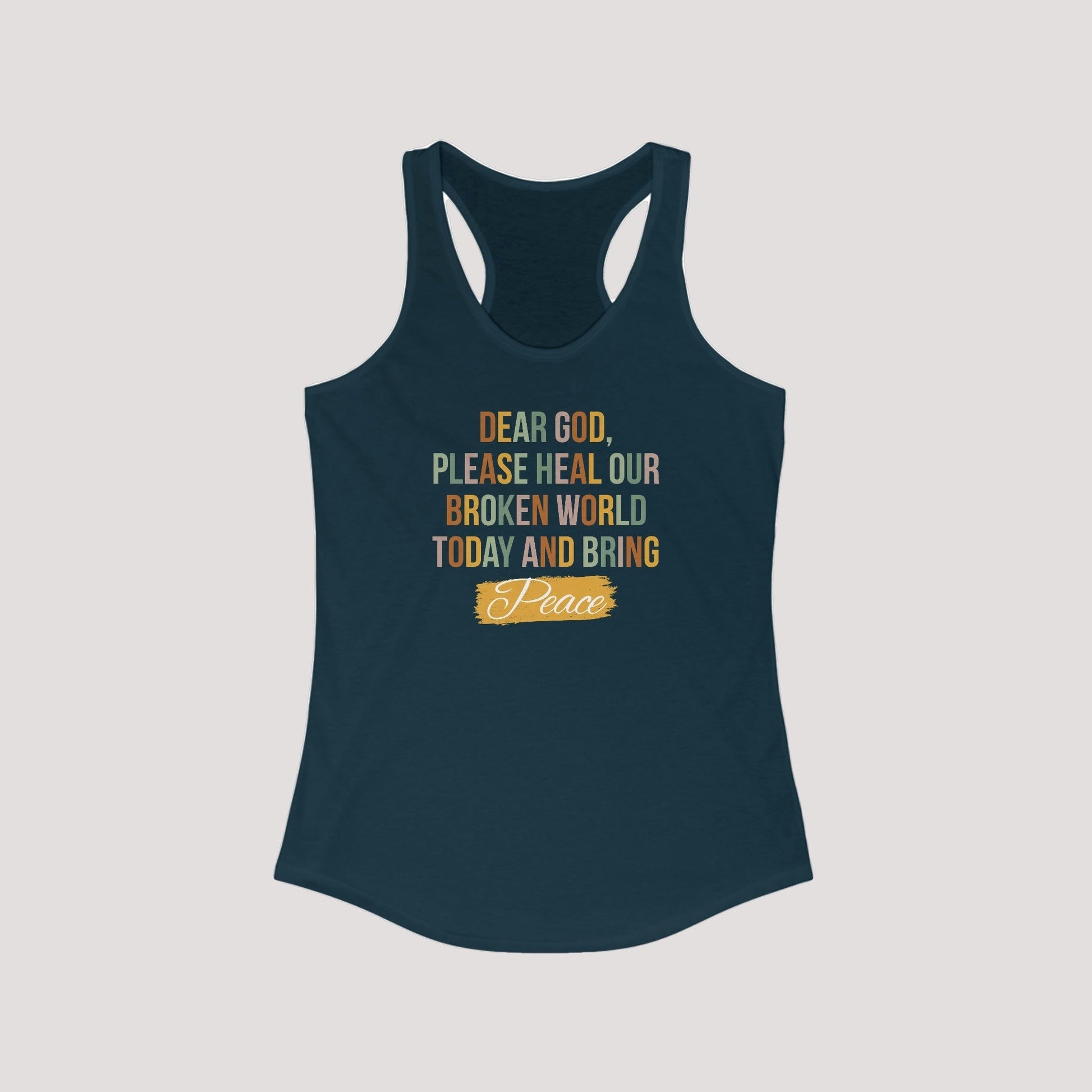 Racerback tank for women