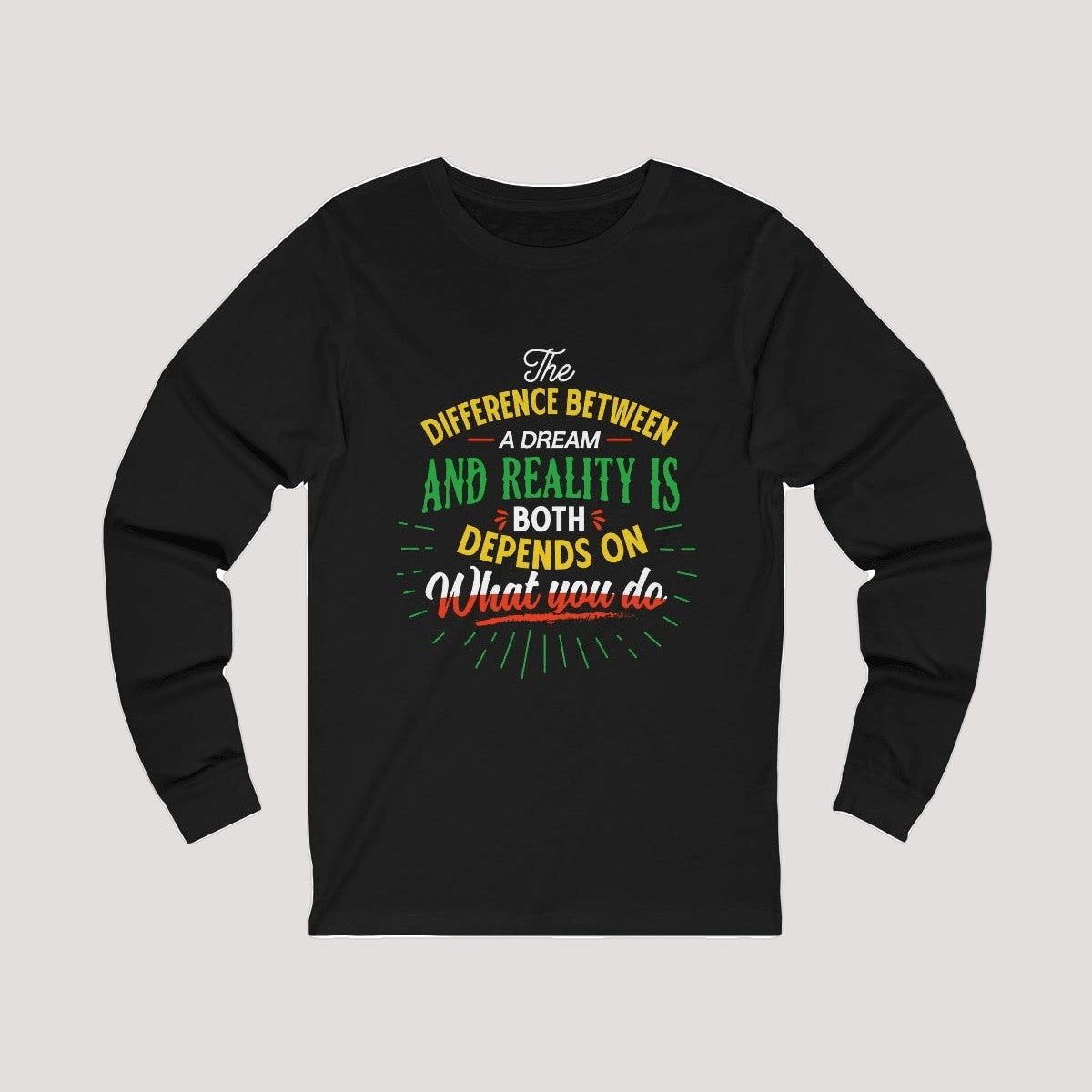 Athletic Fit Sports Long Sleeve Tee
