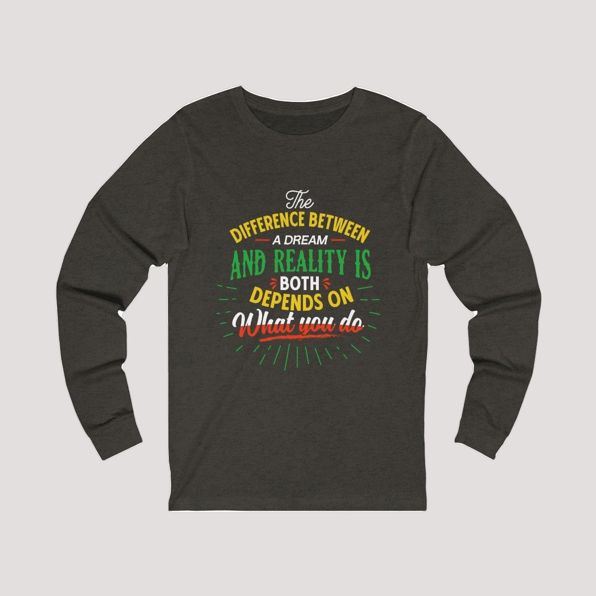 Athletic Fit Sports Long Sleeve Tee