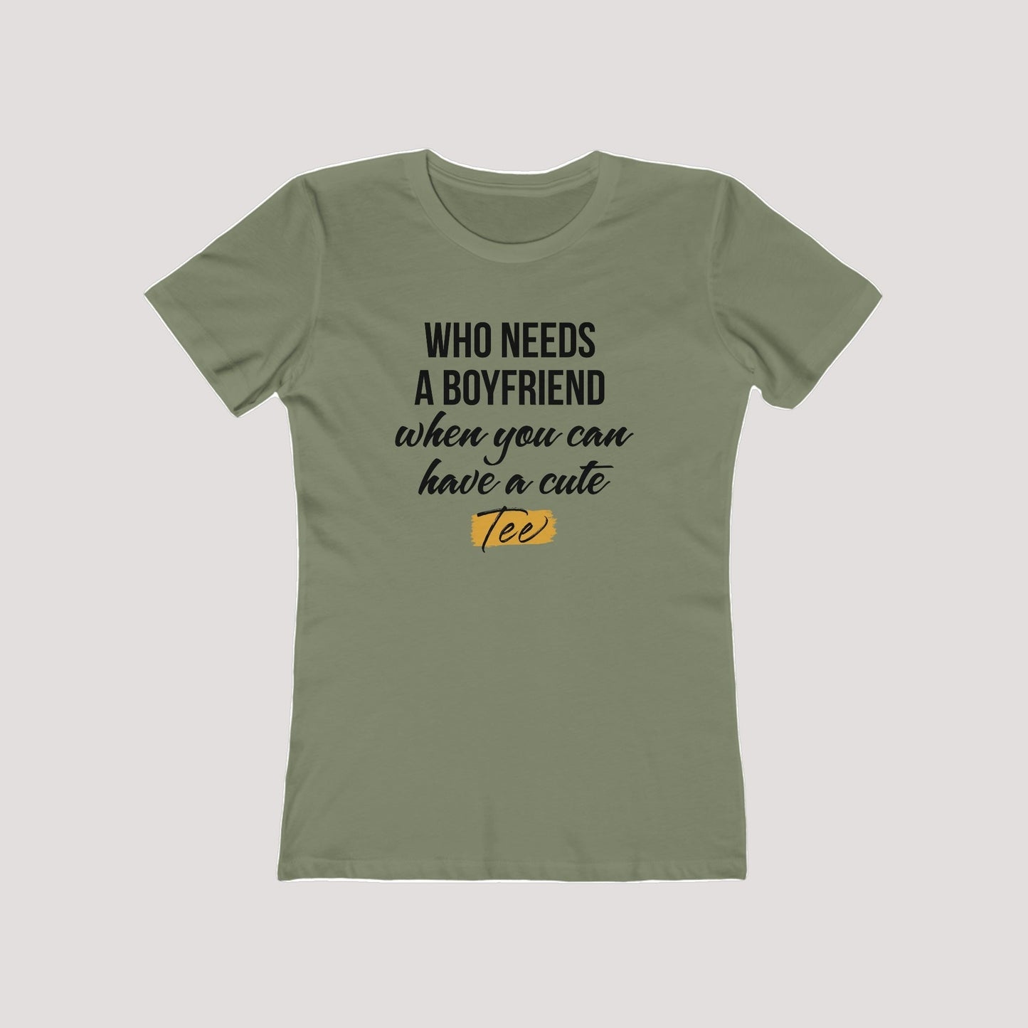 Soft & Comfy Feminine Tee
