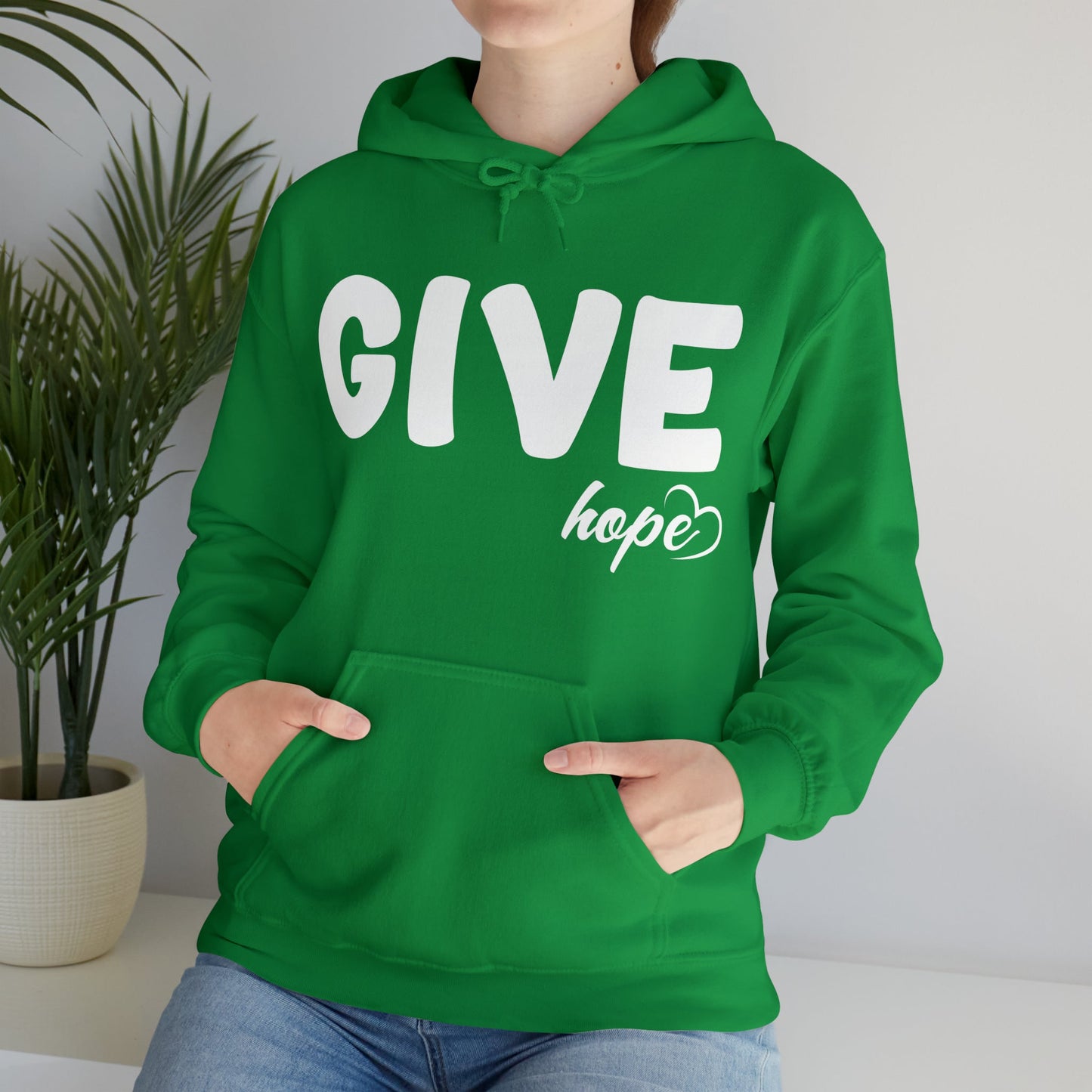 Hoodie - Cozy Just Got Hope Cotton Blend Hoodie