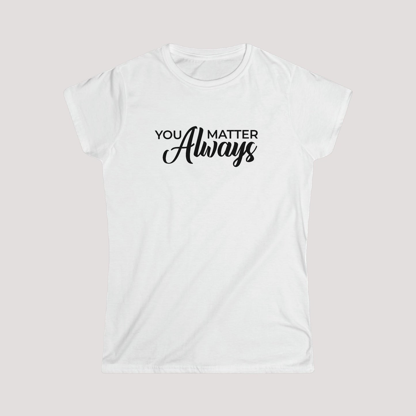 Soft & Fashionable Classic Cut Tee