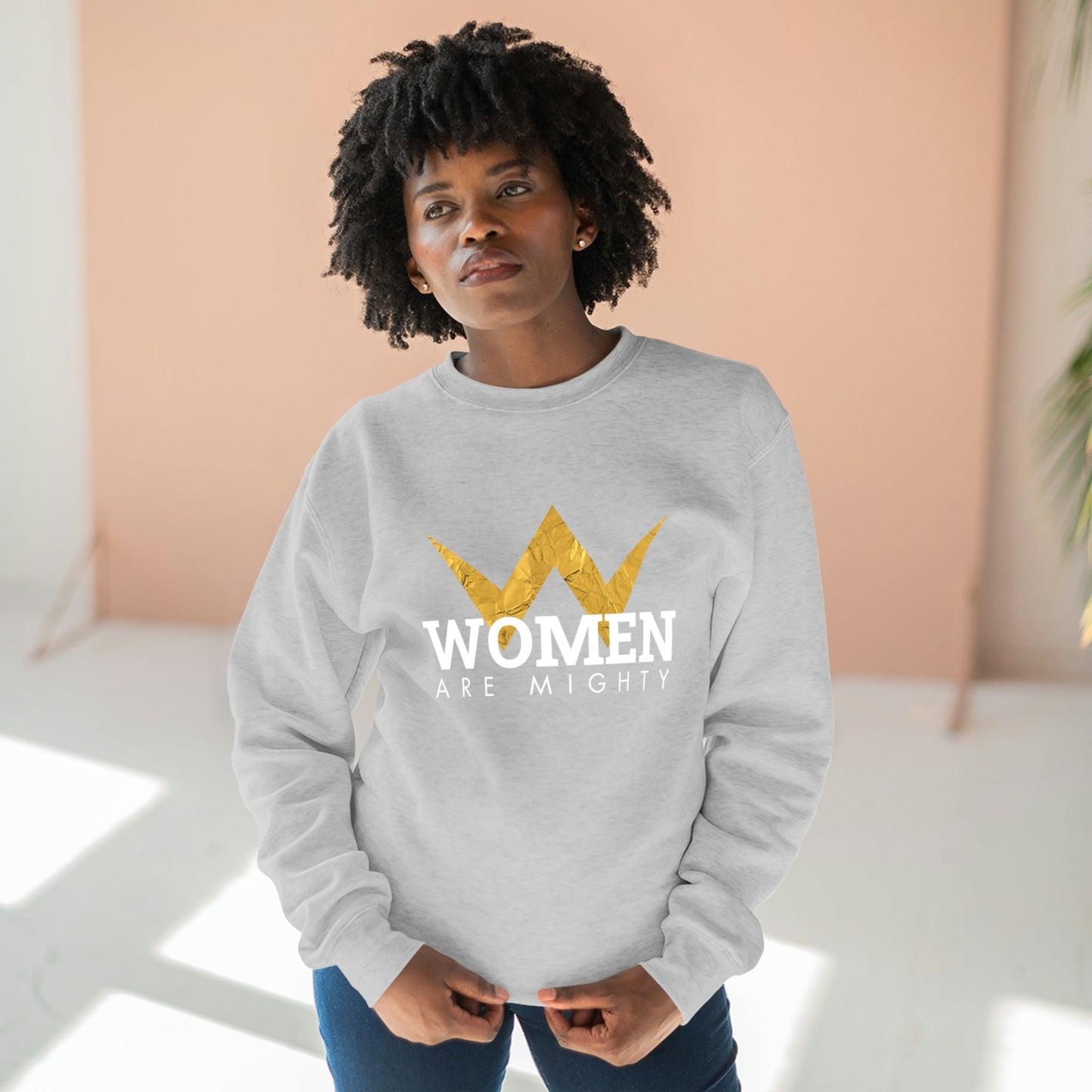 women's crewneck sweatshirt