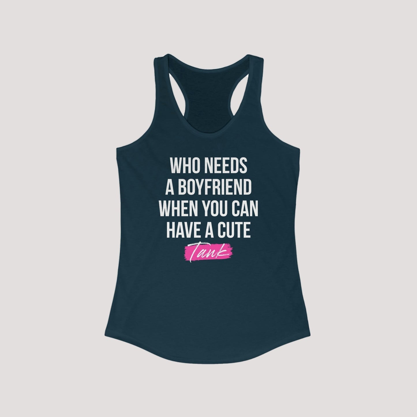 Racerback tank for women