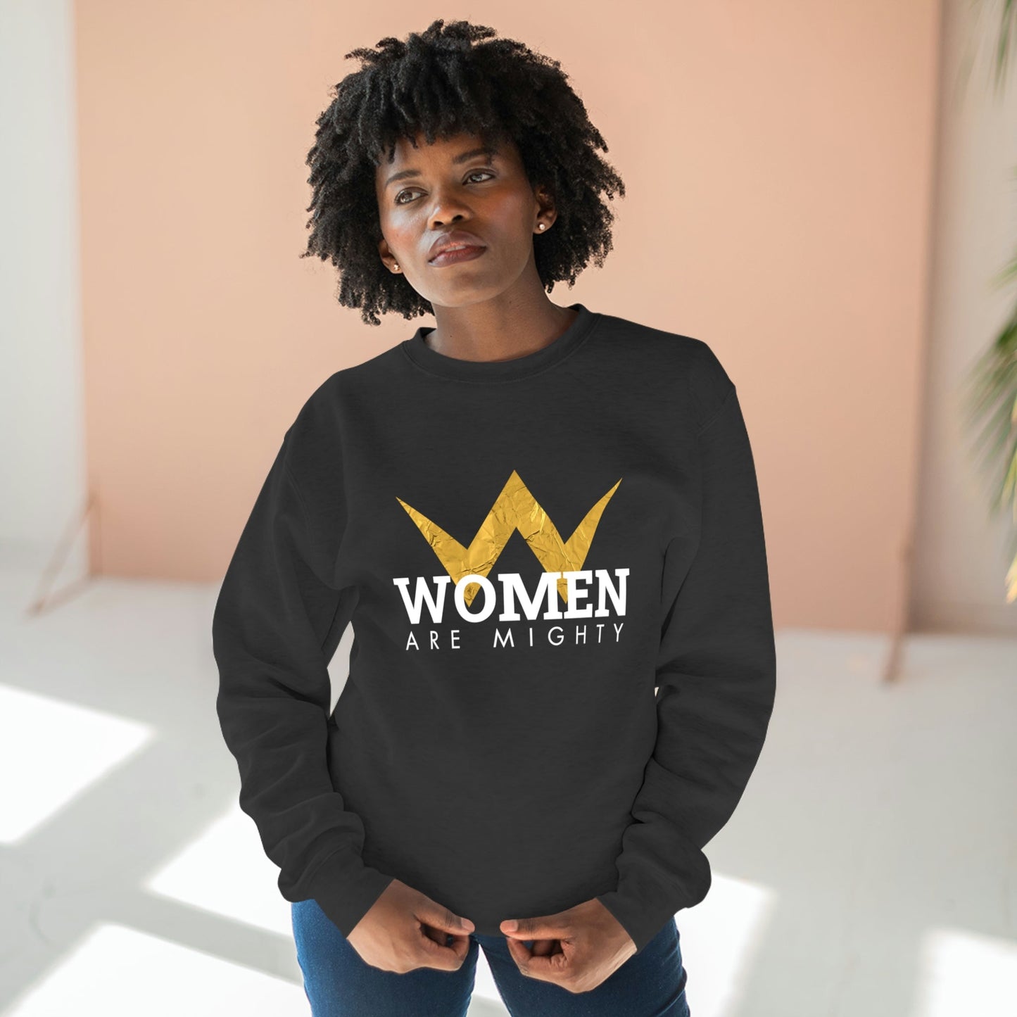 women's crewneck sweatshirt