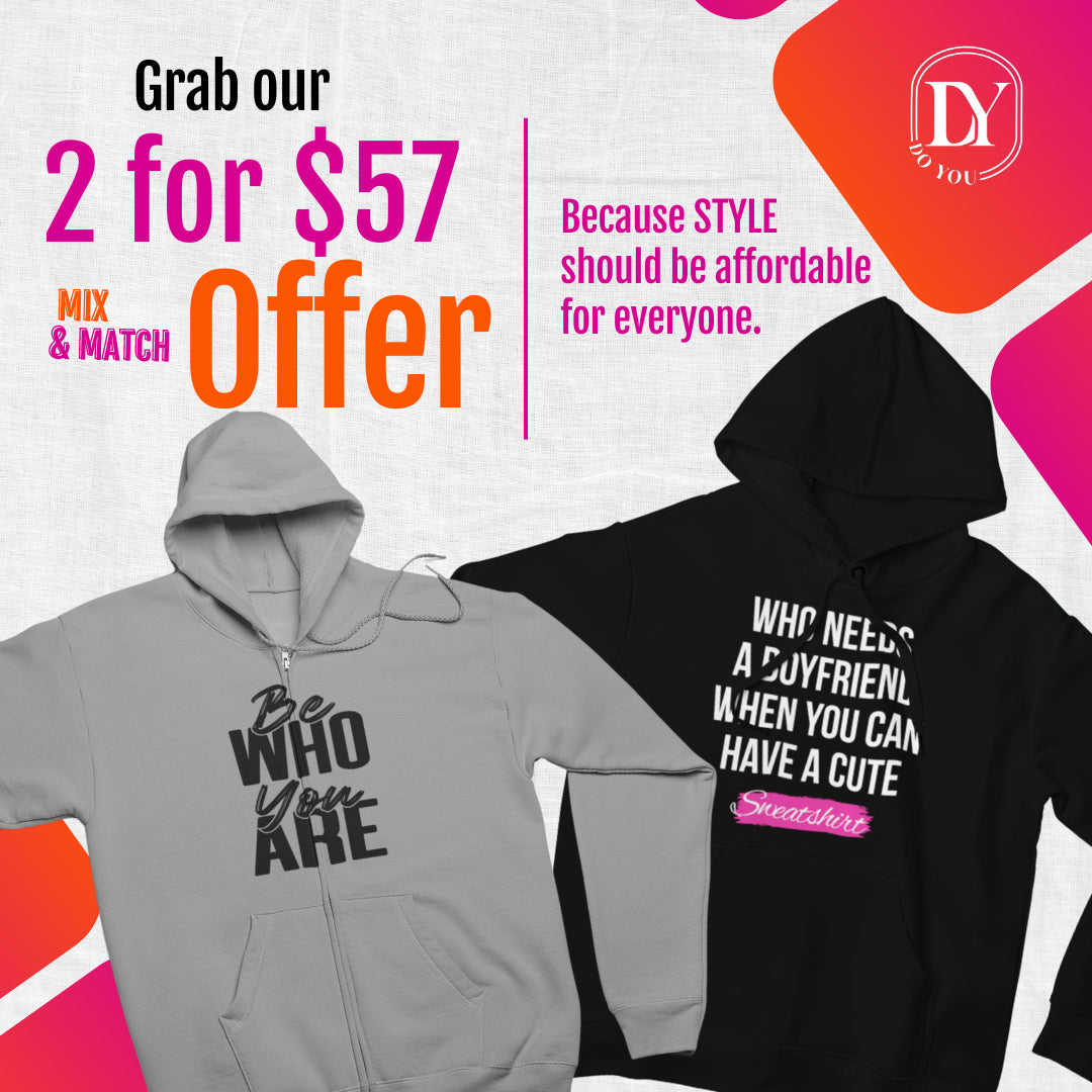Women's zip hooded sweatshirt