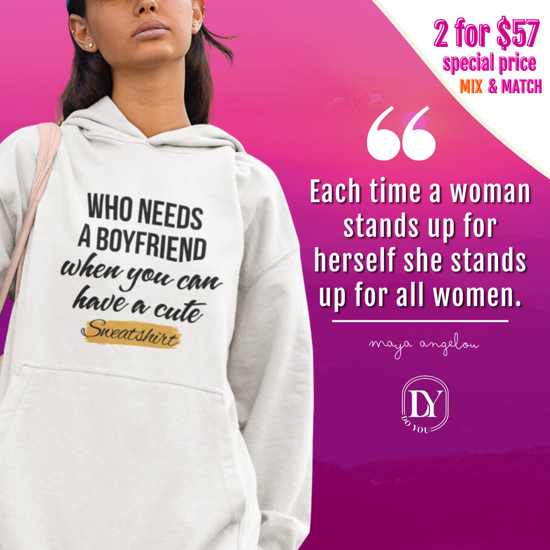 women's hooded sweatshirt
