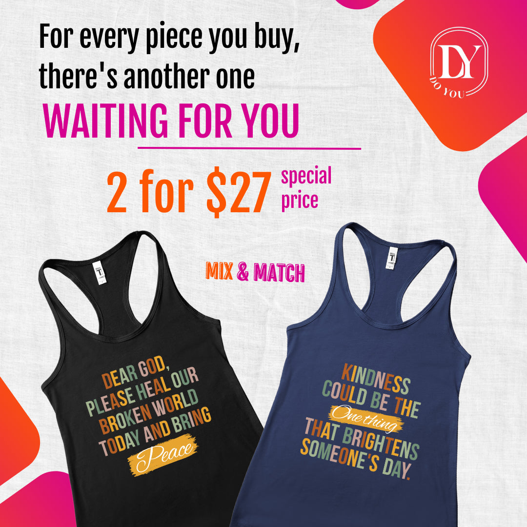 Racerback tank for women