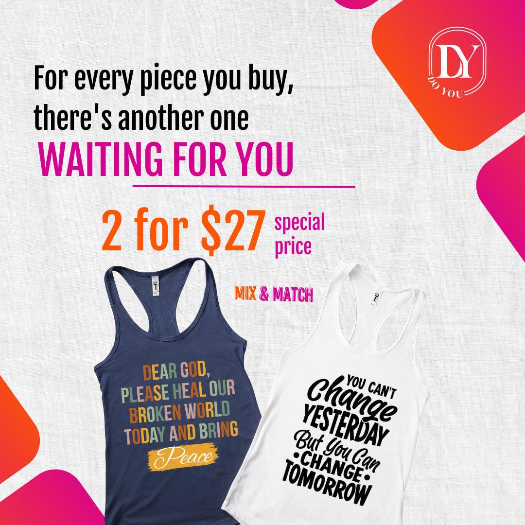 Racerback tank for women