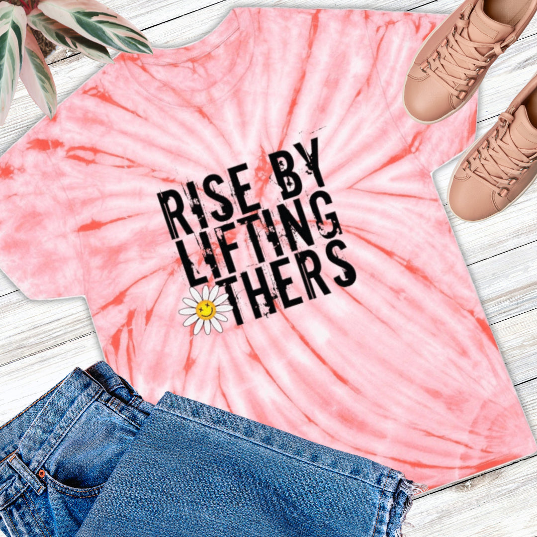 tie dye tee-Soft & Stylish Tie-Dye Tee, Cyclone