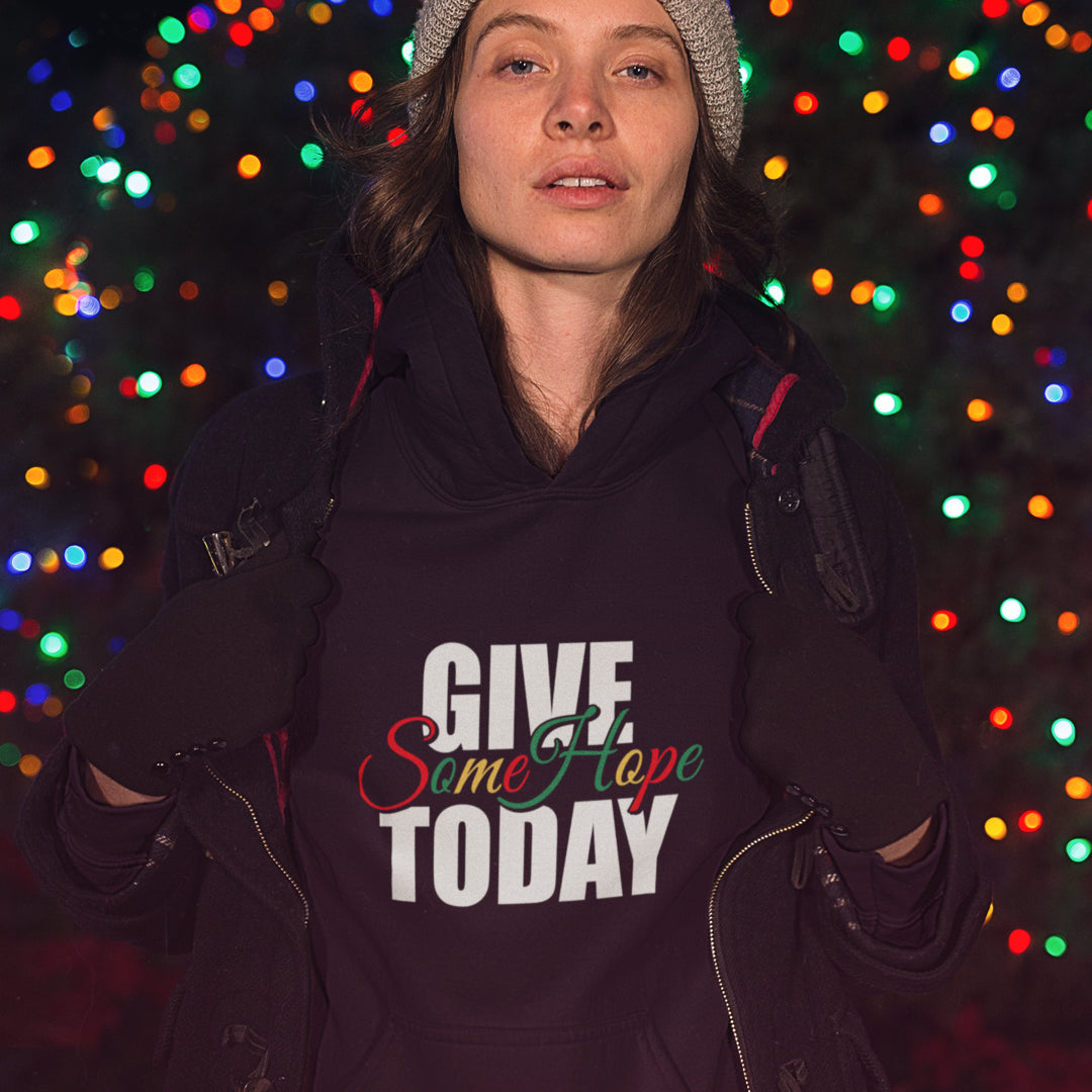 Hoodie - Cozy And Hope Holiday Hoodie