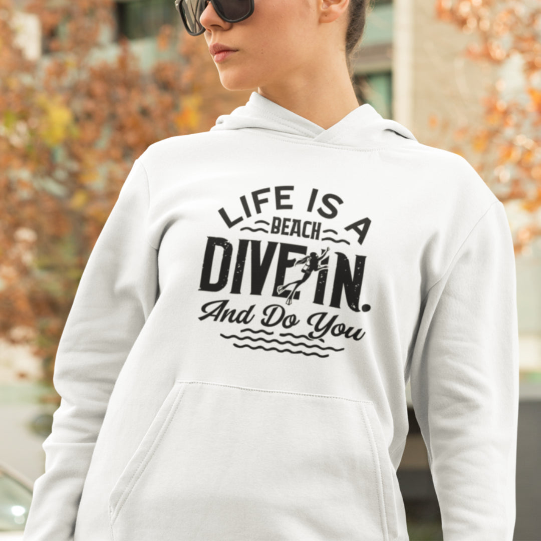 women's hooded sweatshirt