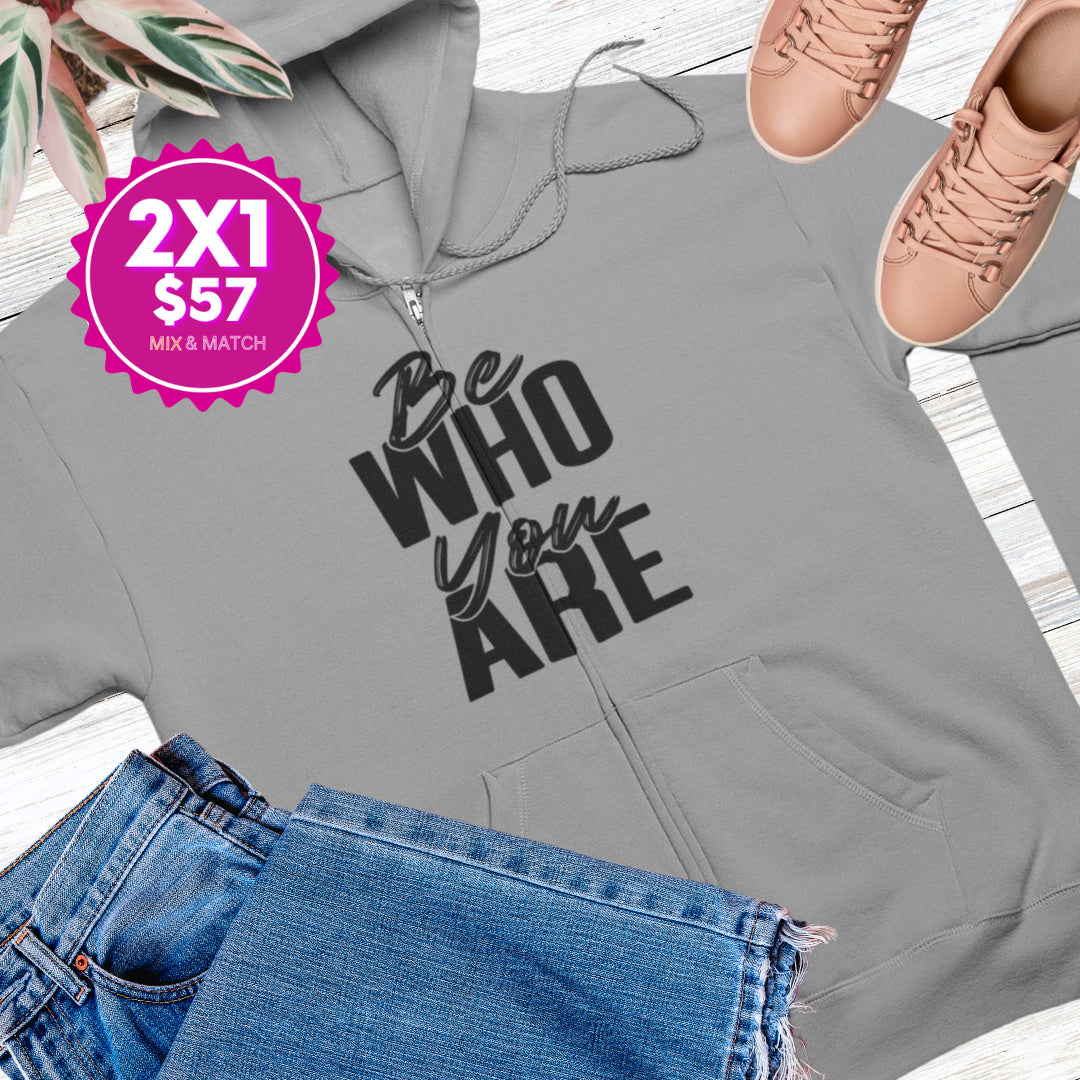Soft & Comfy Full Zip Hooded Sweatshirt