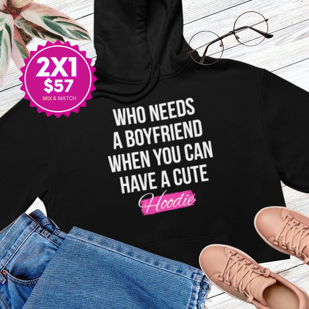Comfy & Stylish Crop Hoodie