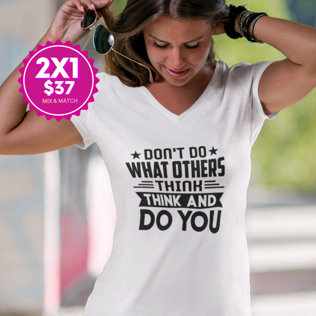 Custom Performance V-Neck T-Shirt