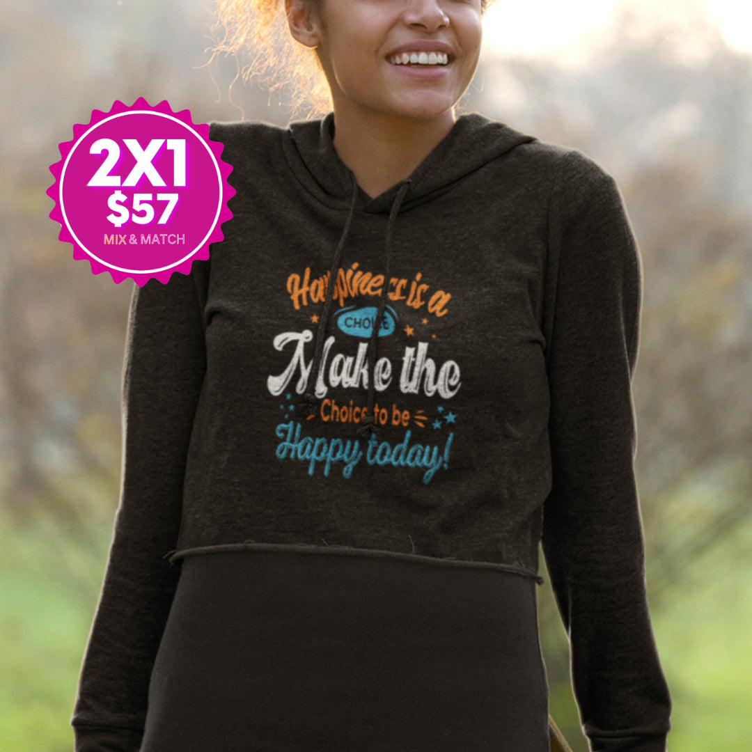 Comfy & Stylish Crop Hoodie