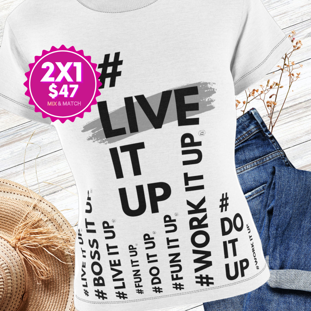 Live It Classic & Comfy High Quality Tee