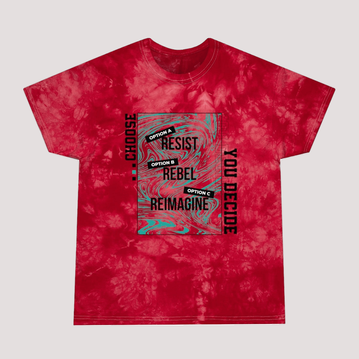 Tie-Dye Tee, Crystal
