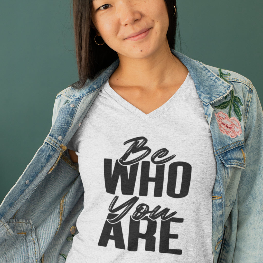Comfy & Soft V-Neck Cotton Tee