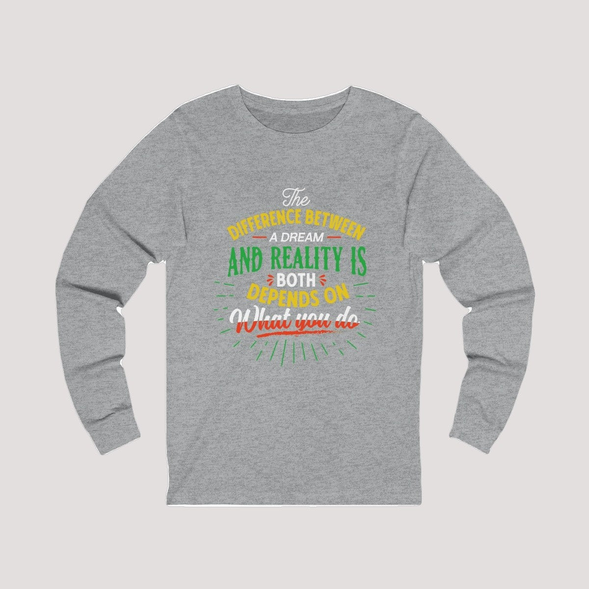 Athletic Fit Sports Long Sleeve Tee