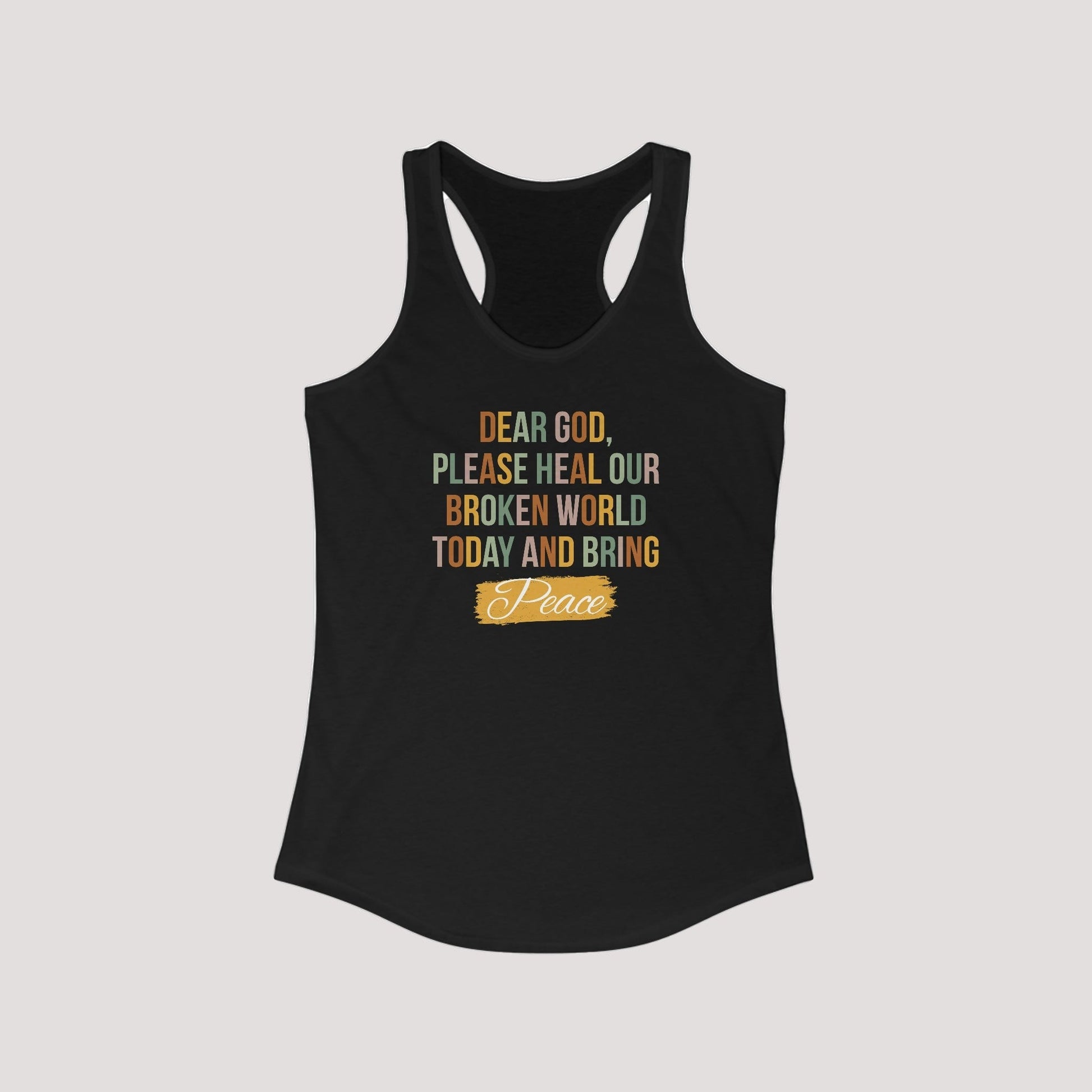 Racerback tank for women