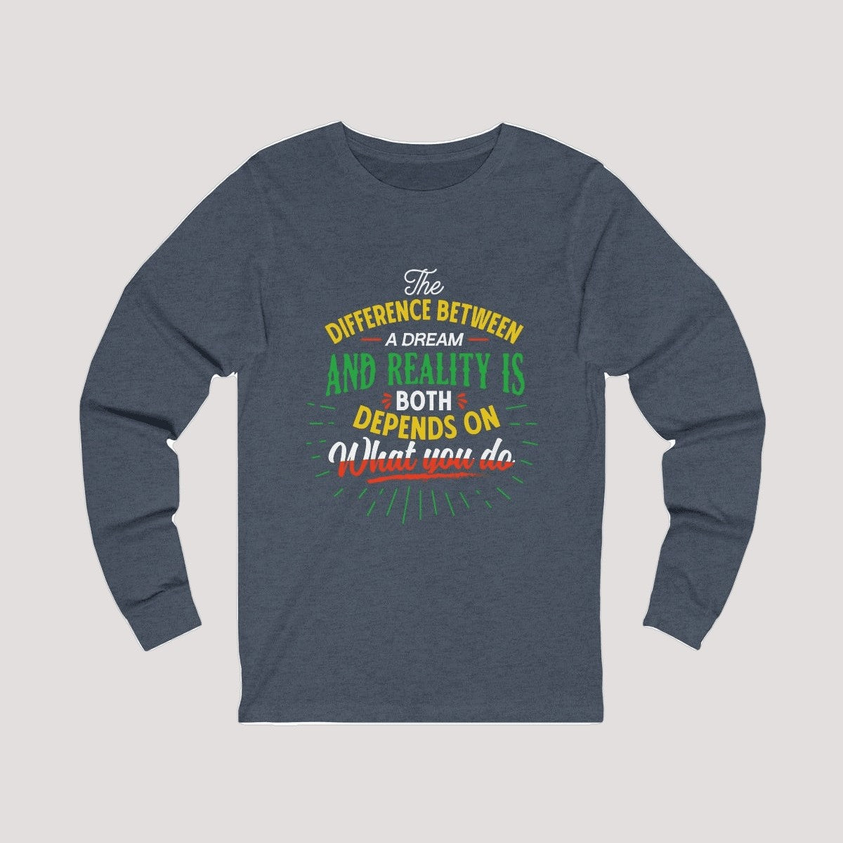 Athletic Fit Sports Long Sleeve Tee