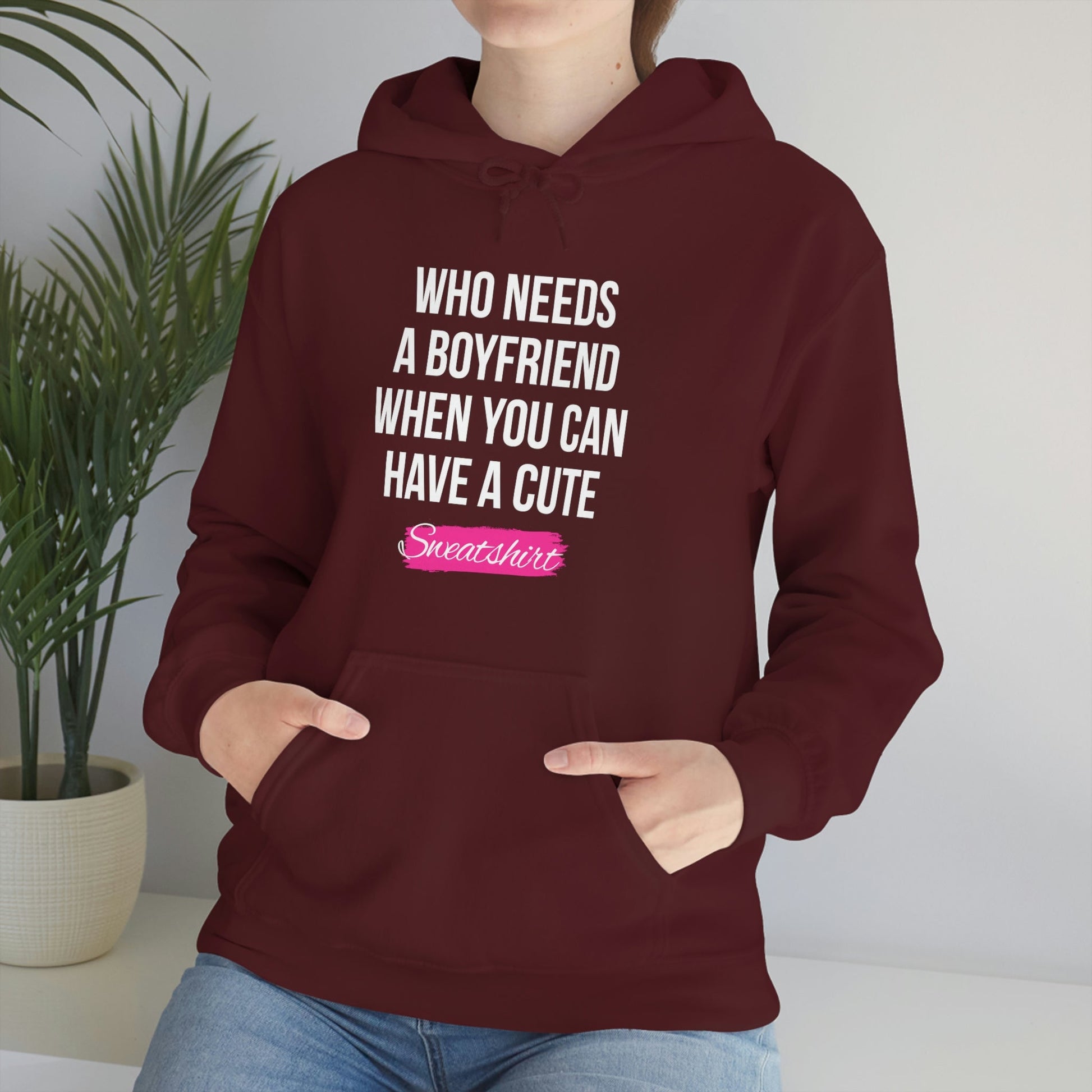 women's sweatshirt-women's heavy blend hooded sweatshirt