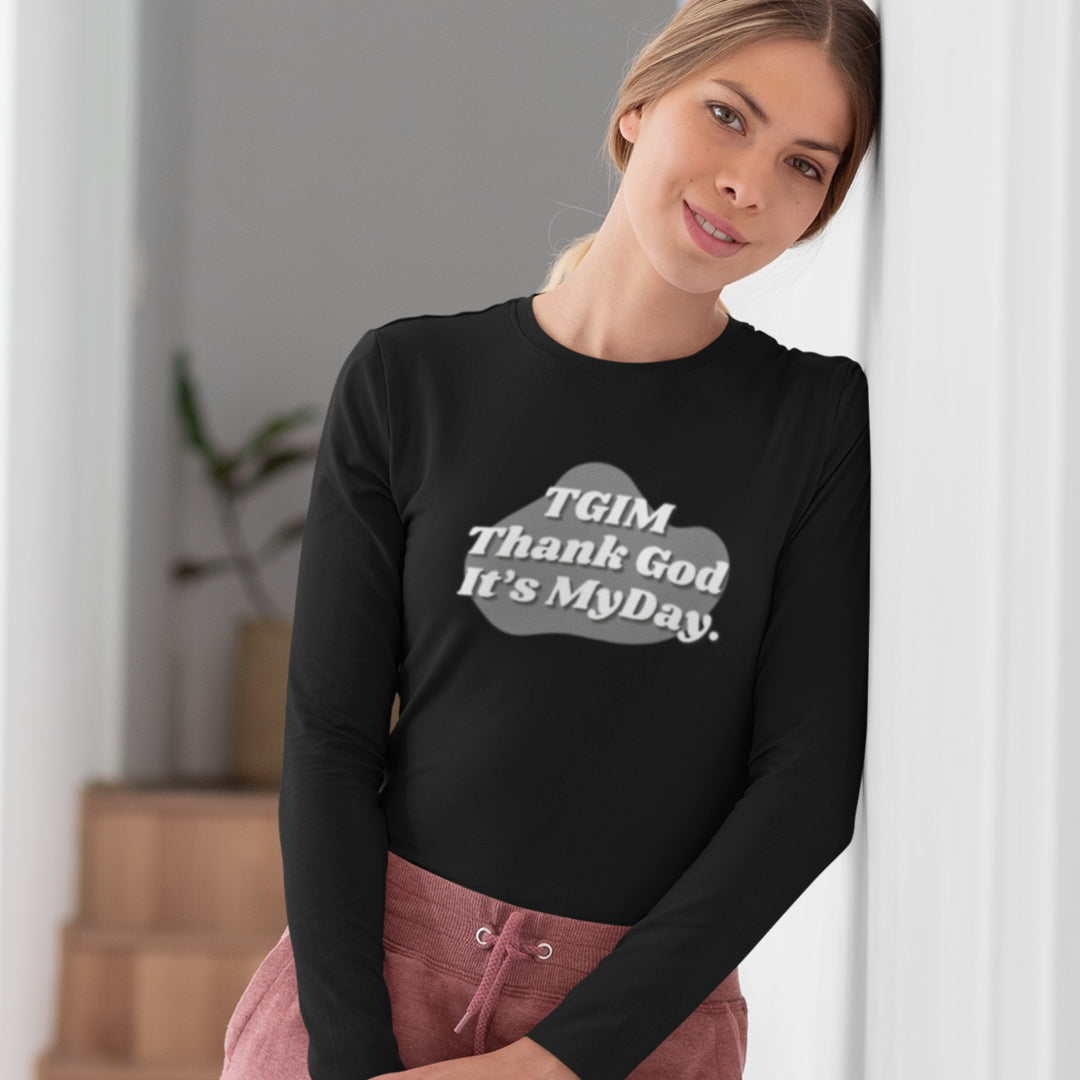 long sleeve crew neck tee