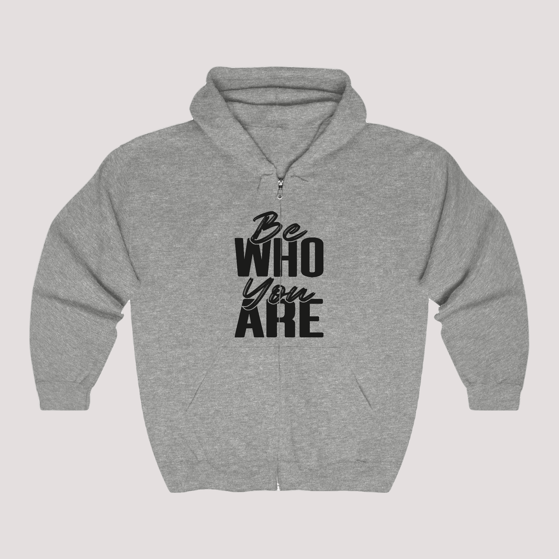 Women's zip hooded sweatshirt
