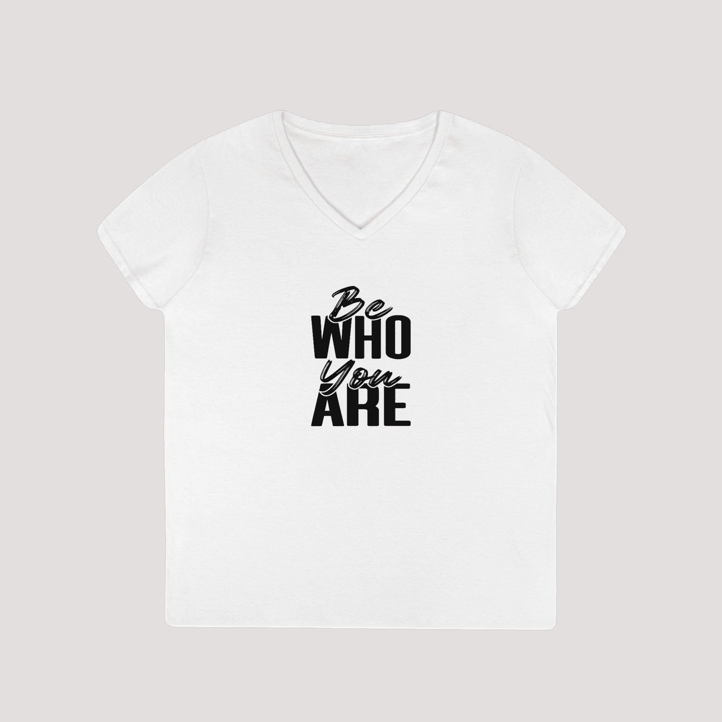 Comfy Semi-Fitted V-Neck Tee