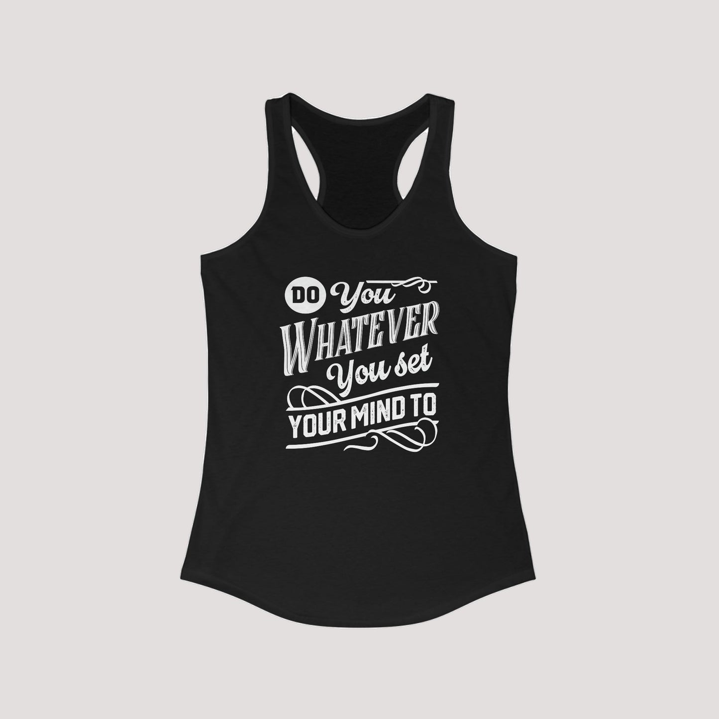 Women's racerback tank