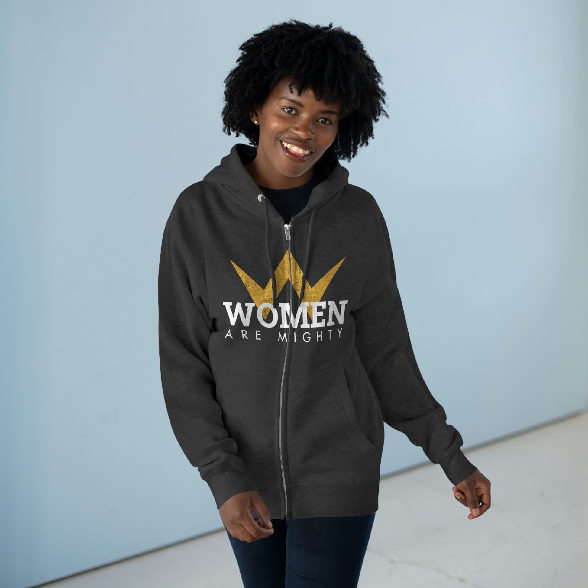 women's full zip hoodie