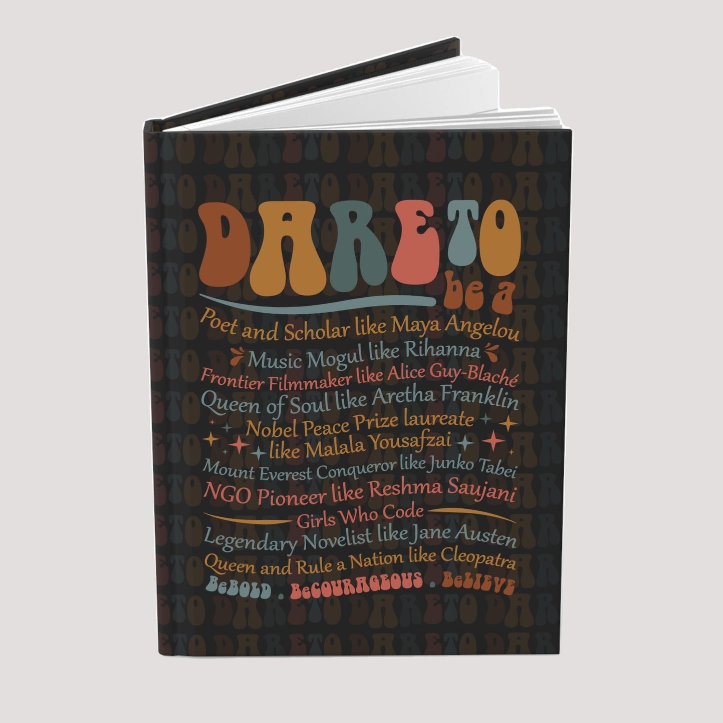 Dare To Hardcover Stylish Journal Matte