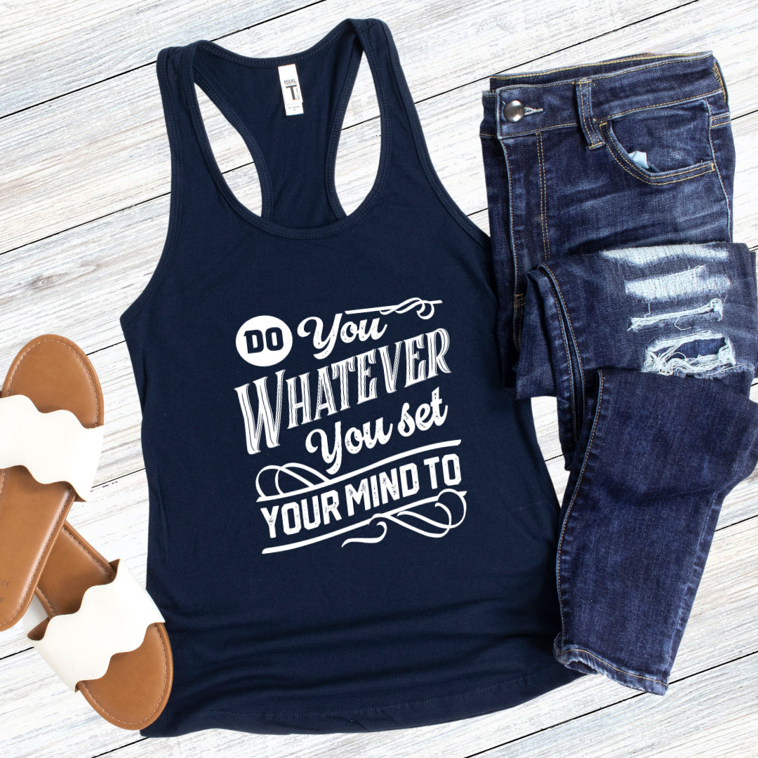 Women's racerback tank